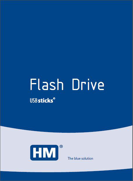 HM Blue USB Flash Drive Catalogue