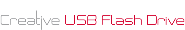 creative usb flash logo