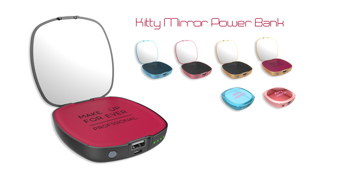 Mirror Kitty Power Bank