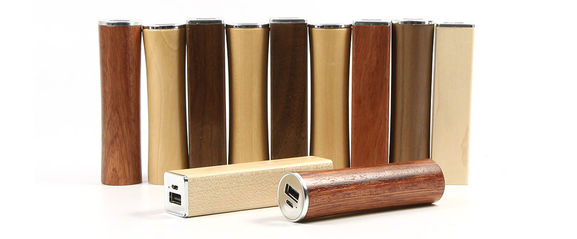 Wood Power Bank